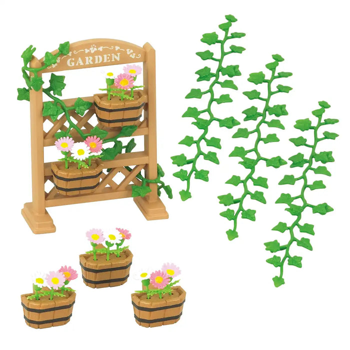Epoch Sylvanian Families Ivy Flower Furniture Set Ka-613 St Mark Age 3+ Dollhouse- Japan Figure Store - #1 Bring To You The Best Japanese Goods