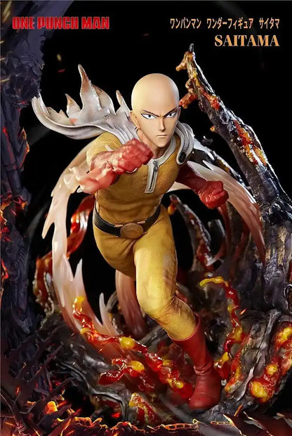 Unique Art Studio One Punch Man Wonder Figure Saitama Height Approx 550Mm Polystone Pre-Painted Complete Figure- Japan Figure Store - #1 Bring To You The Best Japanese Goods