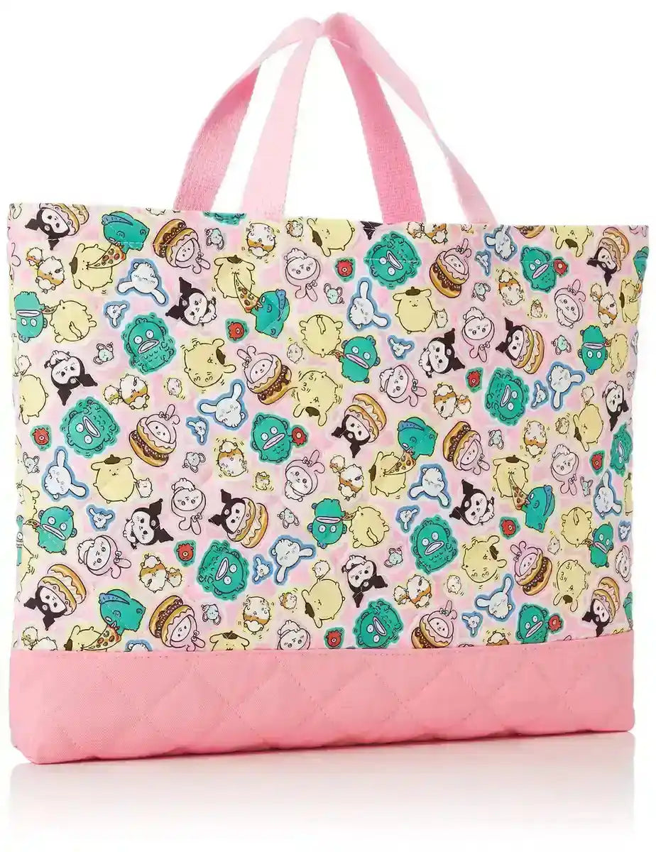 Sanrio Lesson Bag Cg-2795 Pk Pink School Tote- Japan Figure Store - #1 Bring To You The Best Japanese Goods