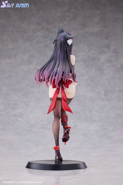 Fucking Anime Original Shibare Neko Rufuna-Chan 1/7 Figure with Tapestry- Japan Figure Store - #1 Bring To You The Best Japanese Goods