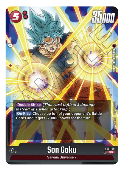 Bandai Dragon Ball Super Card Game Fusion World Start Deck Son Goku FS01- Japan Figure Store - #1 Bring To You The Best Japanese Goods
