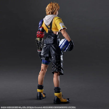 Square Enix Final Fantasy X Play Arts Kai Tida Pvc Pre-Painted Movable Figure Japan- Japan Figure Store - #1 Bring To You The Best Japanese Goods
