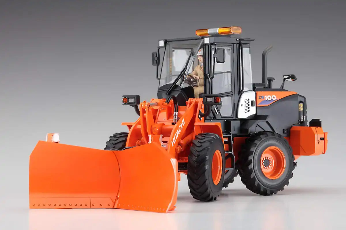 HASEGAWA 66102 Hitachi Construction Machinery Zw100-6 Plow 1/35 Scale Kit- Japan Figure Store - #1 Bring To You The Best Japanese Goods