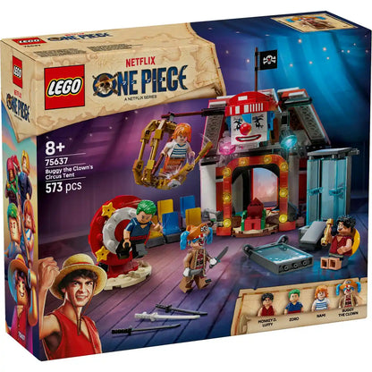 Lego One Piece Clown Buggy Circus Tent Building Set for Ages 8-10 Item 75637