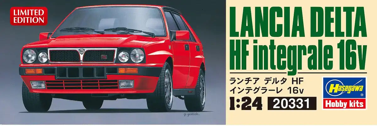 Hasegawa 20331 Lancia Delta Hf Integrale 16V 1/24 Japanese Plastic Model Kit- Japan Figure Store - #1 Bring To You The Best Japanese Goods