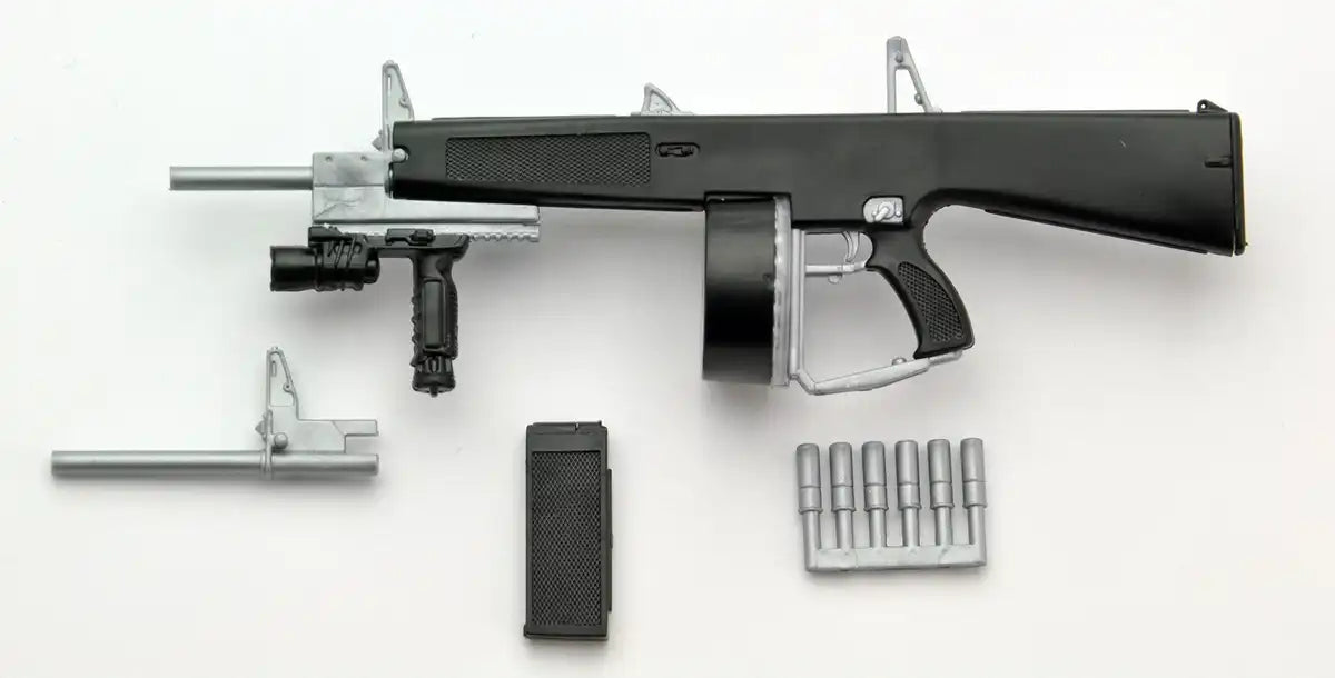 TOMYTEC La018 Military Series Little Armory Aa-12 Type 1/12 Scale Plastic Model Kit- Japan Figure Store - #1 Bring To You The Best Japanese Goods