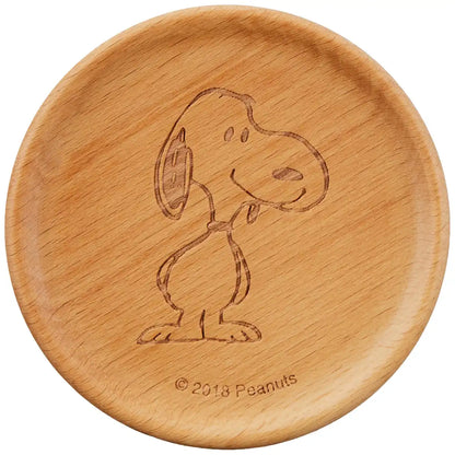 YAMAKA Peanuts Snoopy Mug With Coaster Yellow- Japan Figure Store - #1 Bring To You The Best Japanese Goods