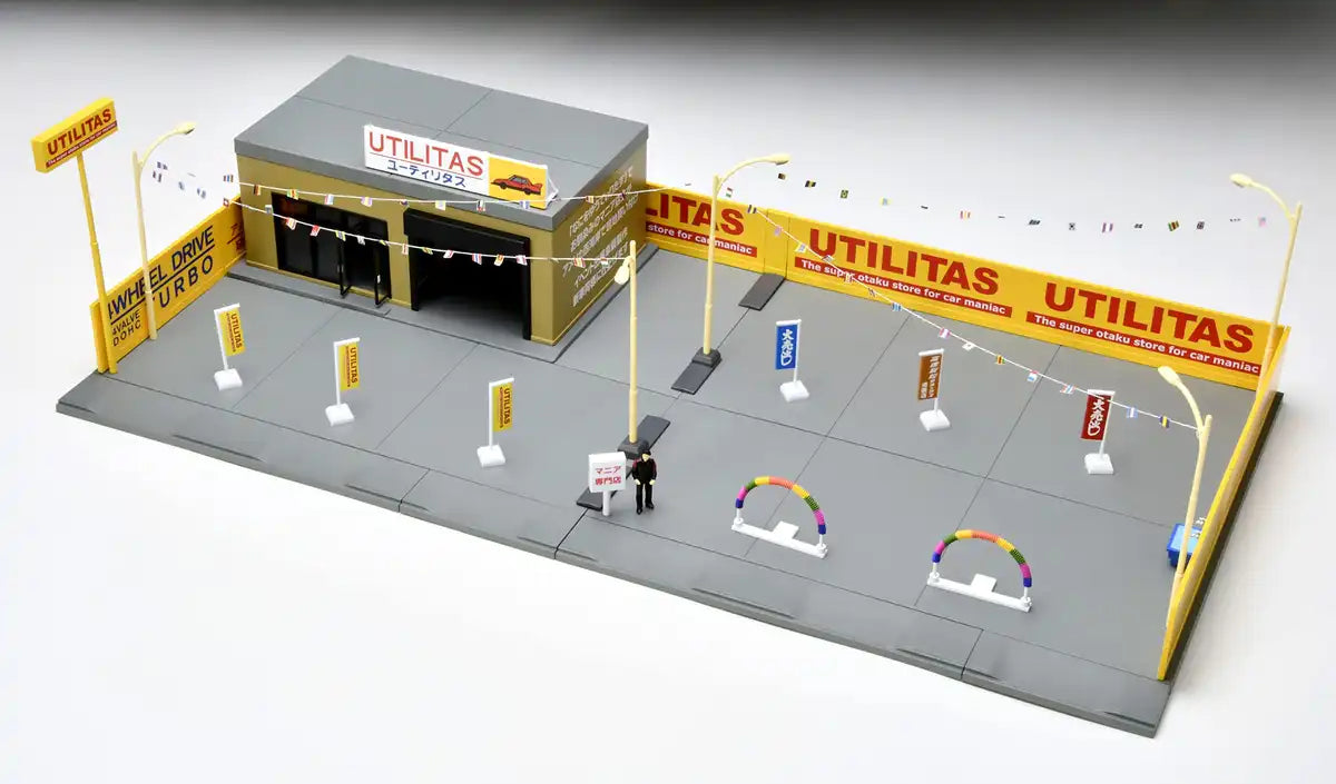 Tomytec Tomikarama Vintage Utilitas Mini Car 1/64 ABS Resin Finished Model 321477- Japan Figure Store - #1 Bring To You The Best Japanese Goods