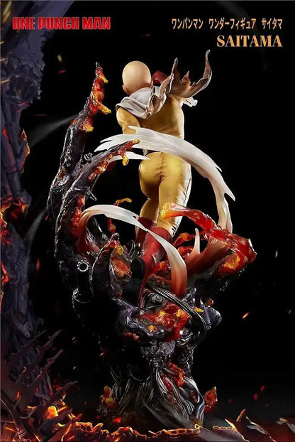 Unique Art Studio One Punch Man Wonder Figure Saitama Height Approx 550Mm Polystone Pre-Painted Complete Figure- Japan Figure Store - #1 Bring To You The Best Japanese Goods