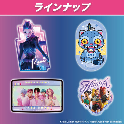 Bandai Demon Hunters K Pop Die Cut Sticker Set - 20 Piece Pack