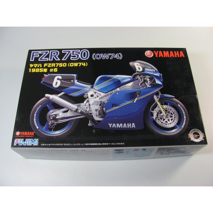 Fujimi 1/12 Bike No.12 Yamaha Fzr750 Ow74 1985 #6 Plastikmodellbausatz