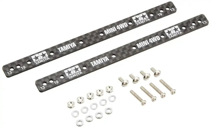 TAMIYA 15497 Mini 4Wd Carbon Reinforcing Plate For 13/19Mm Roller 1.5Mm- Japan Figure Store - #1 Bring To You The Best Japanese Goods