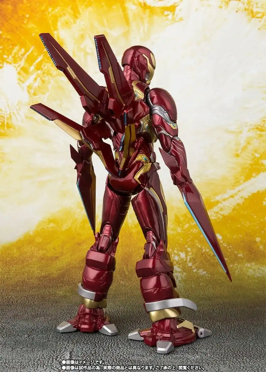 S.h.figuarts Avengers Infinity War Iron Man Mark 50 Nano Weapon Set Bandai- Japan Figure Store - #1 Bring To You The Best Japanese Goods