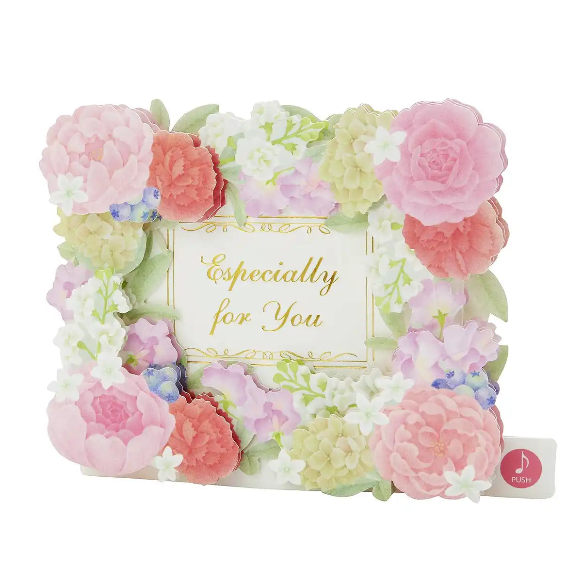 Sanrio Melody Message Card: Flower Frame Music Box with Overseas Shipping- Japan Figure Store - #1 Bring To You The Best Japanese Goods