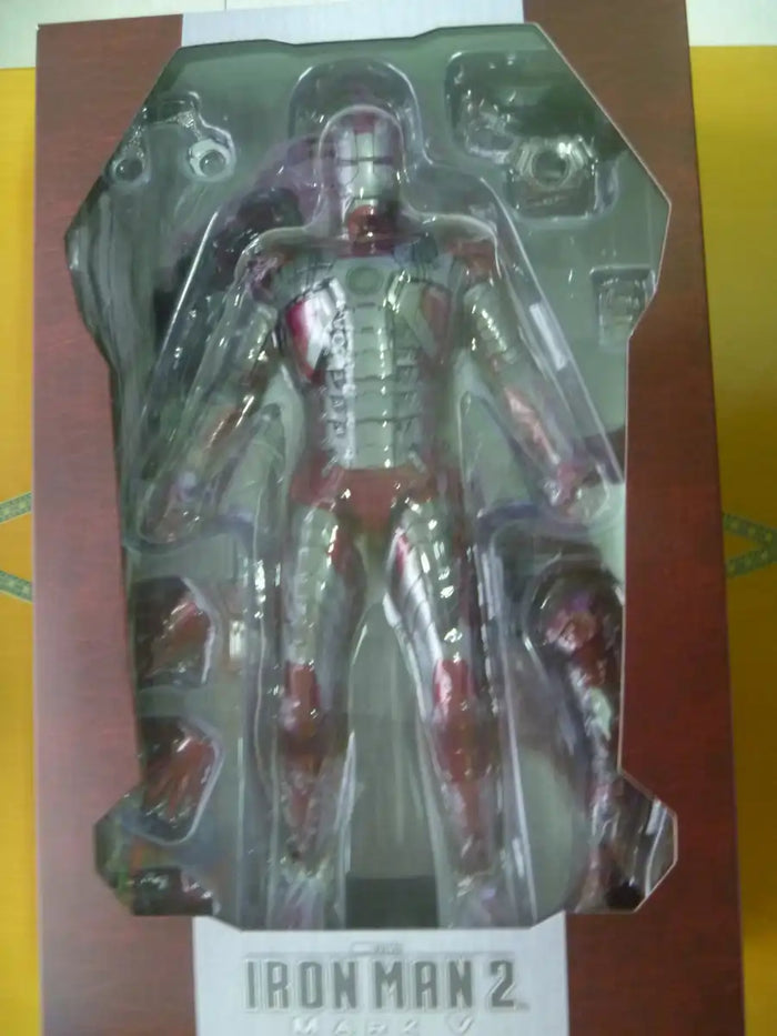 Hot Toys Iron Man 2 Movie Masterpiece 1/6 Scale Figure Mark 5- Japan Figure Store - #1 Bring To You The Best Japanese Goods