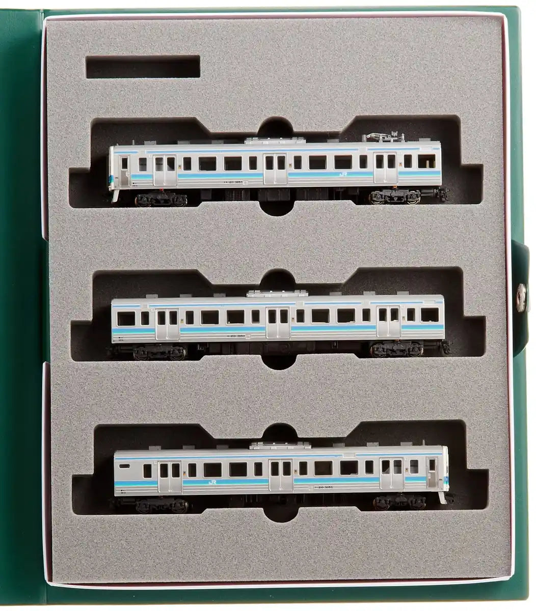 Kato N Gauge 3-Car Set - 211 Series 3000 Nagano Color Model Railway Train- Japan Figure Store - #1 Bring To You The Best Japanese Goods