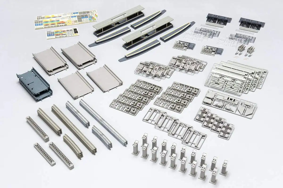 Tomytec Tomix N Gauge Elevated Double Track Multi-Level Station Set 91043- Japan Figure Store - #1 Bring To You The Best Japanese Goods