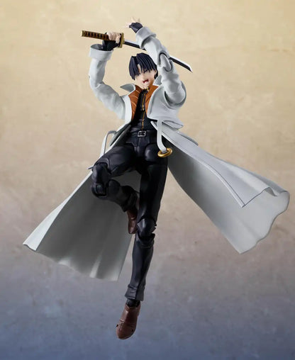 Bandai S.H.Figuarts Rurouni Kenshin Shinomori Soji Figure 165mm Movable PVC/ABS- Japan Figure Store - #1 Bring To You The Best Japanese Goods