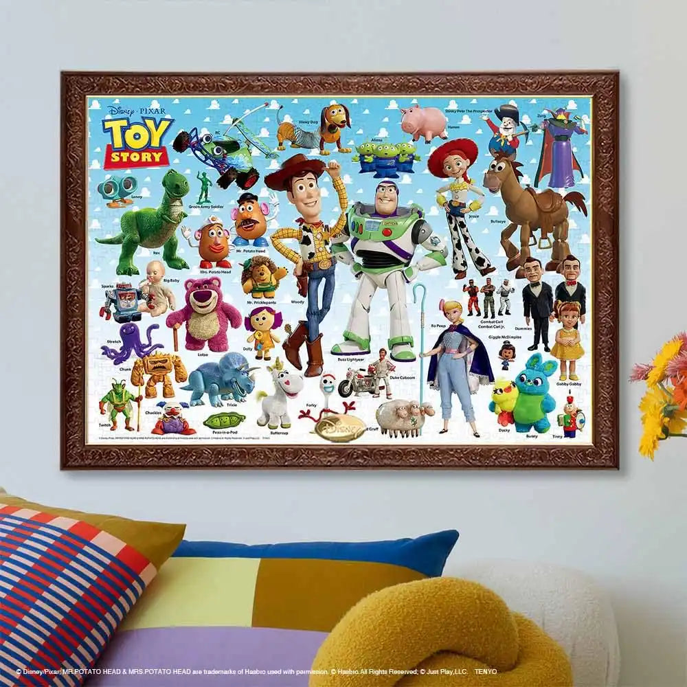 Tenyo Disney Toy Story 1000-Piece Jigsaw Puzzle with Glue and Spatula