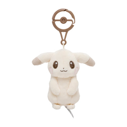 カラビナ付きマスコット ぽこ あ ポケモン ピカチュウ（うすいろ）