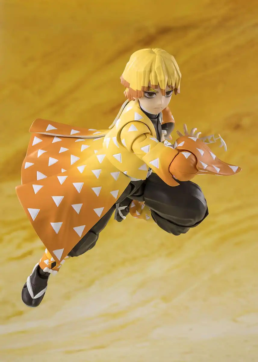Tamashii Nations SH Figuarts Demon Slayer Zenitsu Agatsuma 140mm Movable Figure- Japan Figure Store - #1 Bring To You The Best Japanese Goods