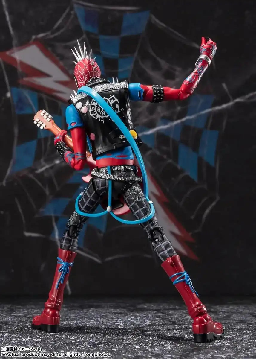 Tamashii Nations Spider-Punk Figure 6.9 Inch PVC ABS Pre-painted