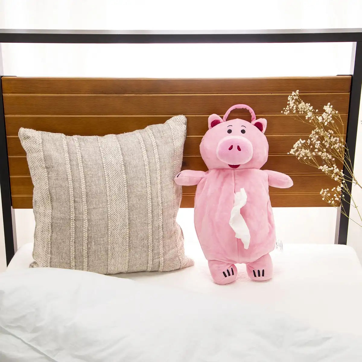 Moripilo Disney Pixar Toy Story Hamm Plush Tissue Case 45cm Wall Mounted- Japan Figure Store - #1 Bring To You The Best Japanese Goods