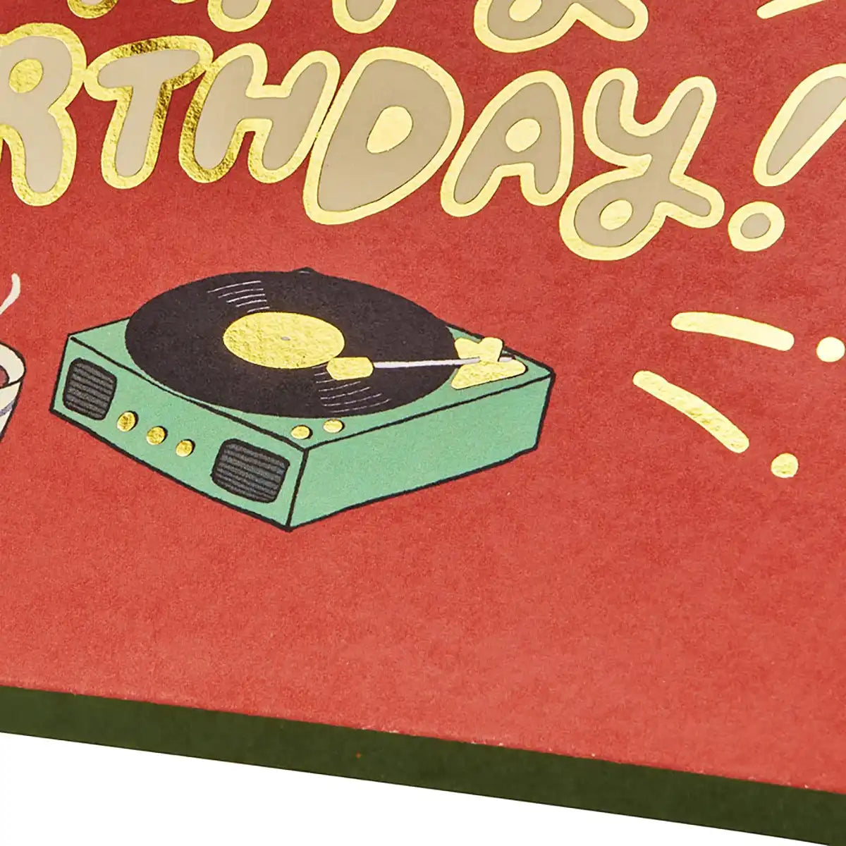 Sanrio Birthday Greeting Card with Record Room Design – Ships Internationally- Japan Figure Store - #1 Bring To You The Best Japanese Goods