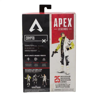 Jakks Pacific Apex Legends Crypto 6 Inch Action Figure Collectible Toy- Japan Figure Store - #1 Bring To You The Best Japanese Goods