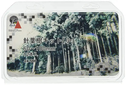 Kato Diorama Coniferous Tree Kit Small 60-100mm 12 Pieces 24-566- Japan Figure Store - #1 Bring To You The Best Japanese Goods