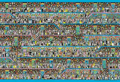 BEVERLY M81-734 Jigsaw Puzzle Where'S Wally Full Of Clocks 1000 S-Pieces- Japan Figure Store - #1 Bring To You The Best Japanese Goods