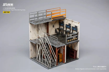 Joytoy Senseishin Mecha Hangar Surveillance Area 1/18 Scale Diorama Japan- Japan Figure Store - #1 Bring To You The Best Japanese Goods