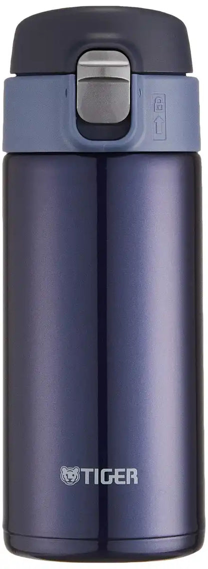 Tiger Mmj-A362-Aj Thermos Navy Stainless Mini Bottle 360ml - Japanese Thermos Mugs- Japan Figure Store - #1 Bring To You The Best Japanese Goods