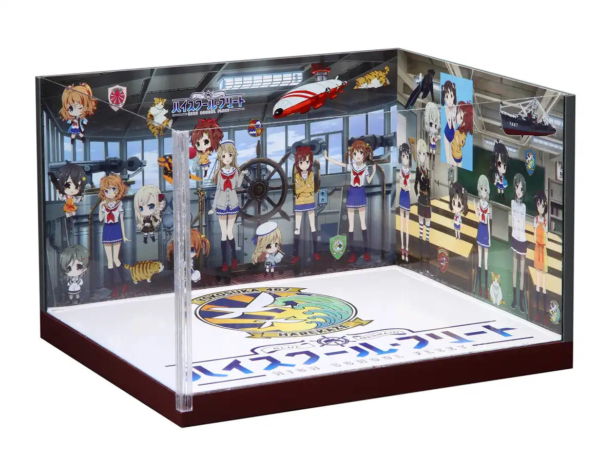 FUJIMI 170411 High School Fleet Graphic Garage 1/24 Scale Kit- Japan Figure Store - #1 Bring To You The Best Japanese Goods