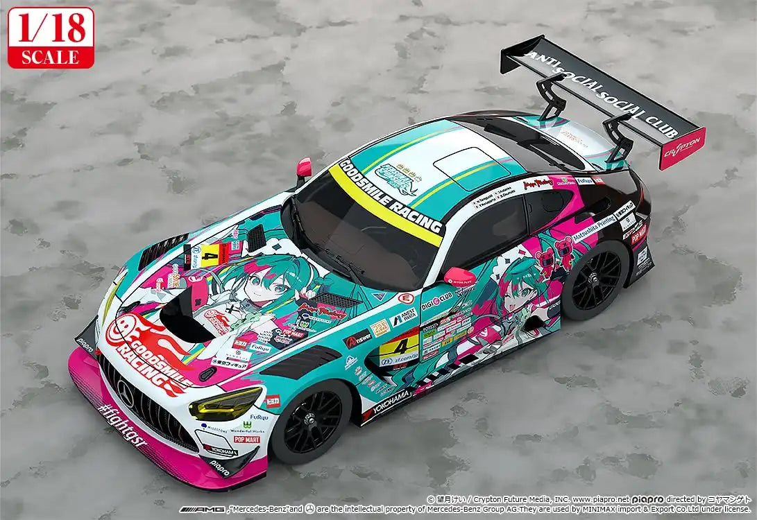 Good Smile Company Racing Hatsune Miku AMG 2025 1/18 Scale Resin Model