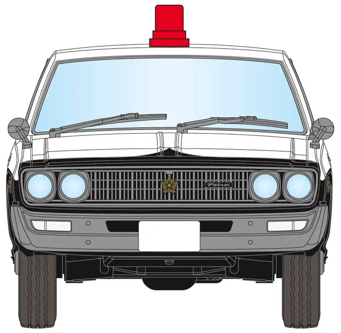 Tomytec Tomica Vintage Limited Lv-N43-12A Complete Cedric Police Car- Japan Figure Store - #1 Bring To You The Best Japanese Goods