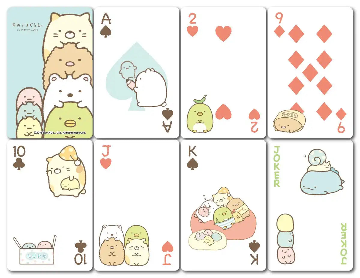 ENSKY Playing Cards Sumikko Gurashi- Japan Figure Store - #1 Bring To You The Best Japanese Goods