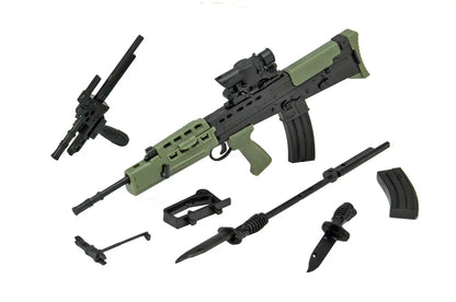 TOMYTEC Military Series 1/12 Little Armory La071 L85A2/L22 Type Plastic Model- Japan Figure Store - #1 Bring To You The Best Japanese Goods