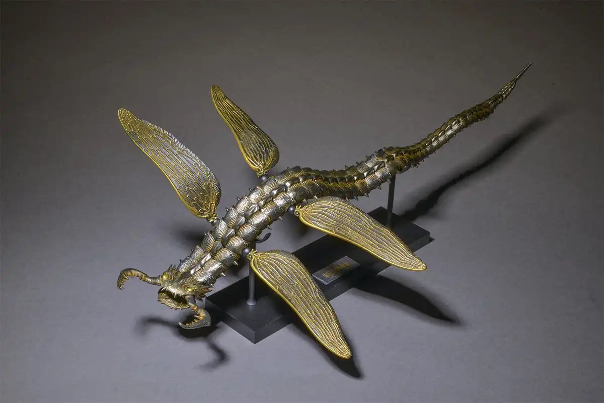 KAIYODO Takeyashiki Jizai Okimono Kt-011 Hebikera Iron Dust Edition Figure- Japan Figure Store - #1 Bring To You The Best Japanese Goods