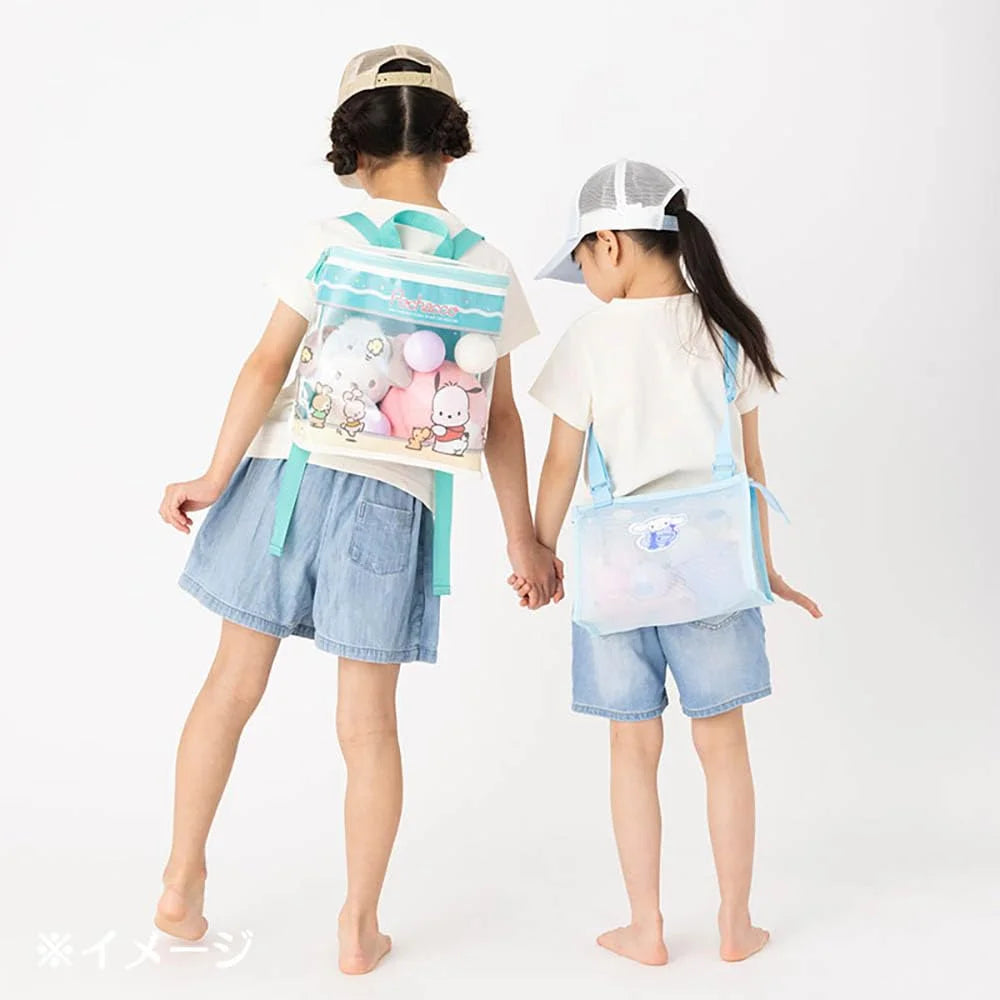 Sanrio Kids Mesh Shoulder Bag Pochacco 781061 Casual Lightweight- Japan Figure Store - #1 Bring To You The Best Japanese Goods