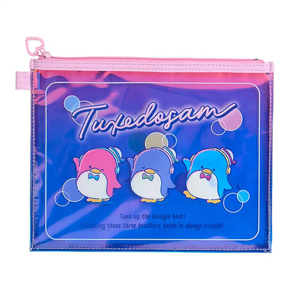 Sanrio Tuxedo Sam 2-Piece Pouch Set - Dance & Music Design for Ages 3+