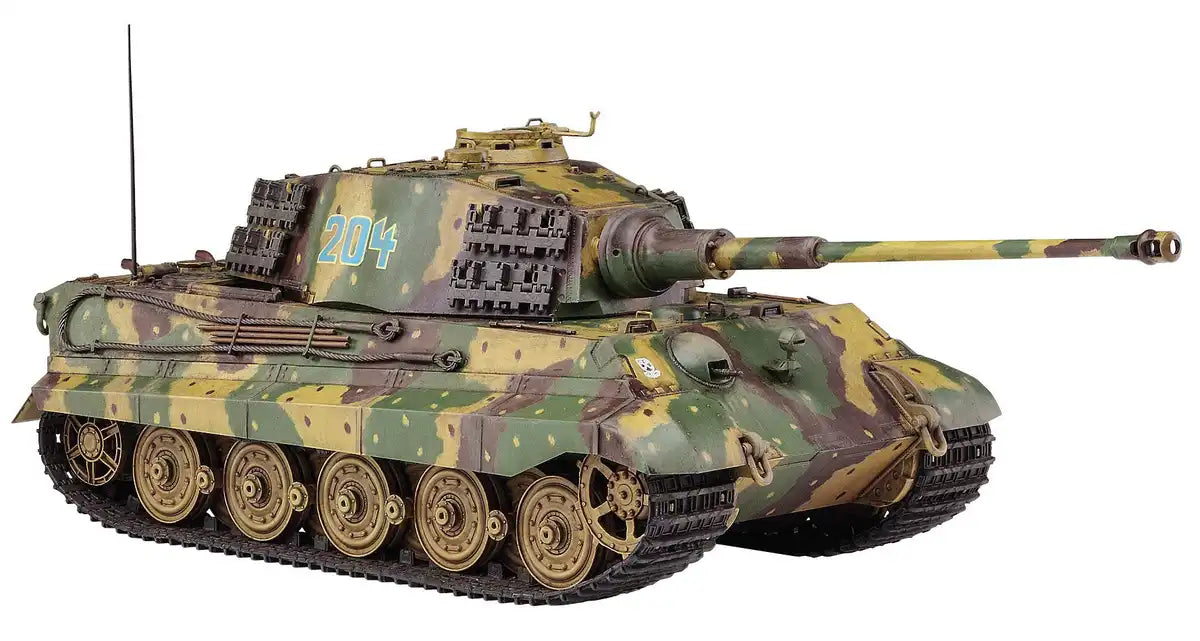 HASEGAWA Sp378 German Army King Tiger Henschel Turret Ardennes 1/35 Scale Kit- Japan Figure Store - #1 Bring To You The Best Japanese Goods