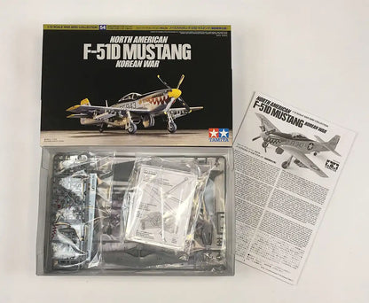 Tamiya 1/72 US Army F-51D Mustang Model Korean War 60754- Japan Figure Store - #1 Bring To You The Best Japanese Goods