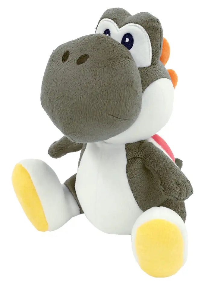 SAN-EI Super Mario All Star Collection Plush Doll Black Yoshi S- Japan Figure Store - #1 Bring To You The Best Japanese Goods