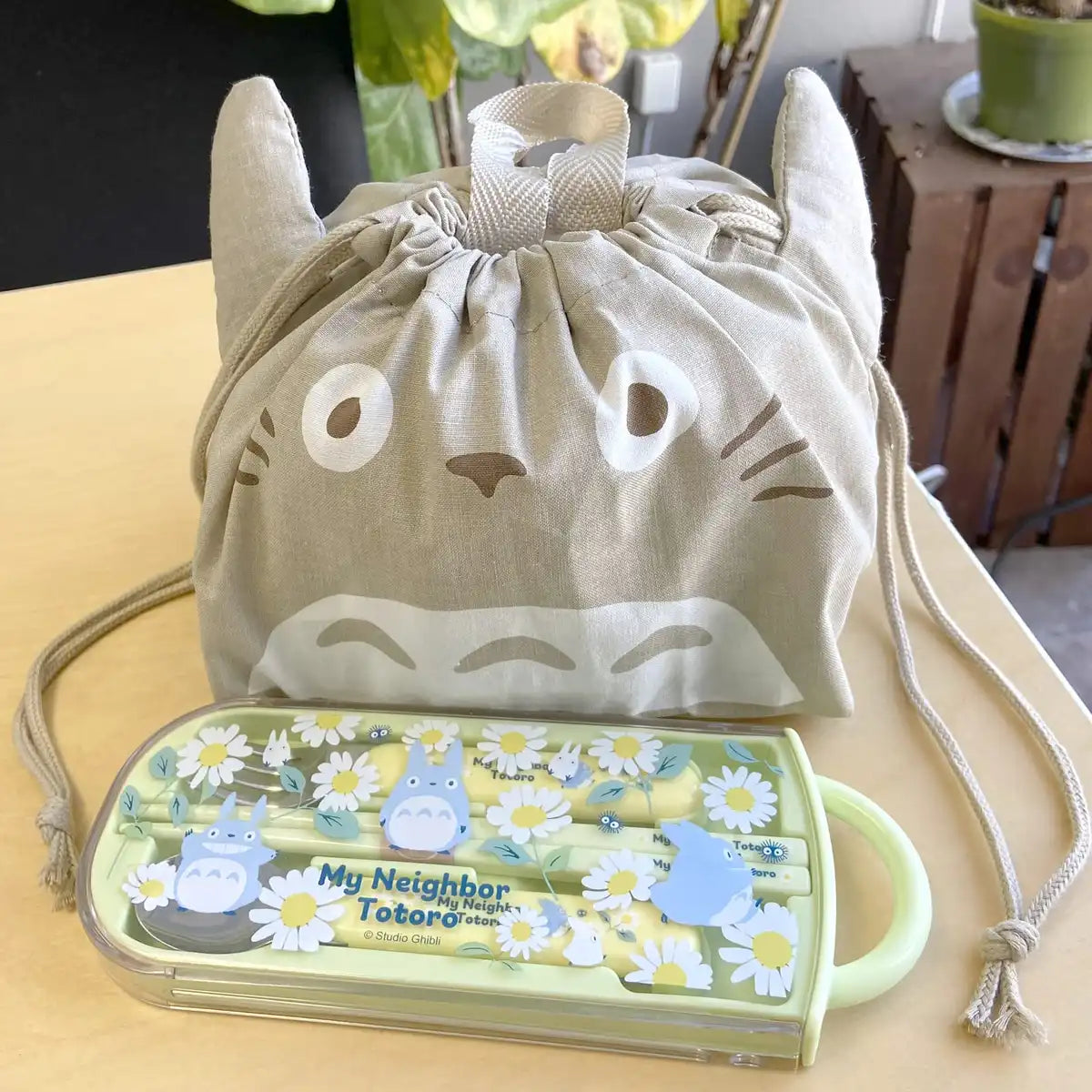 SKATER Studio Ghibli Totoro Drawstring Bag- Japan Figure Store - #1 Bring To You The Best Japanese Goods