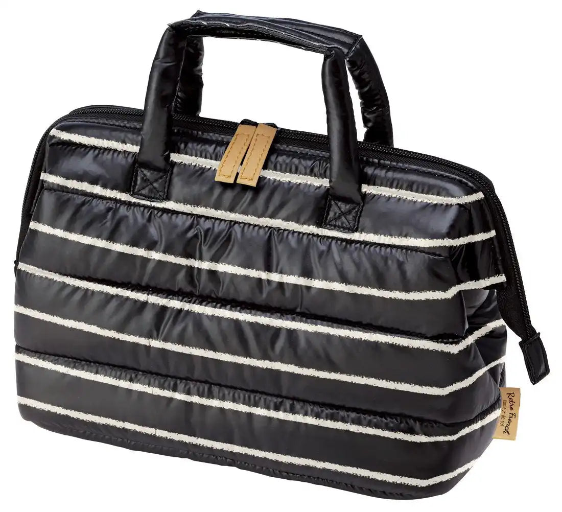 Skater Retro French Black Cooling Lunch Bag - L Size Kga2Sf Edition- Japan Figure Store - #1 Bring To You The Best Japanese Goods