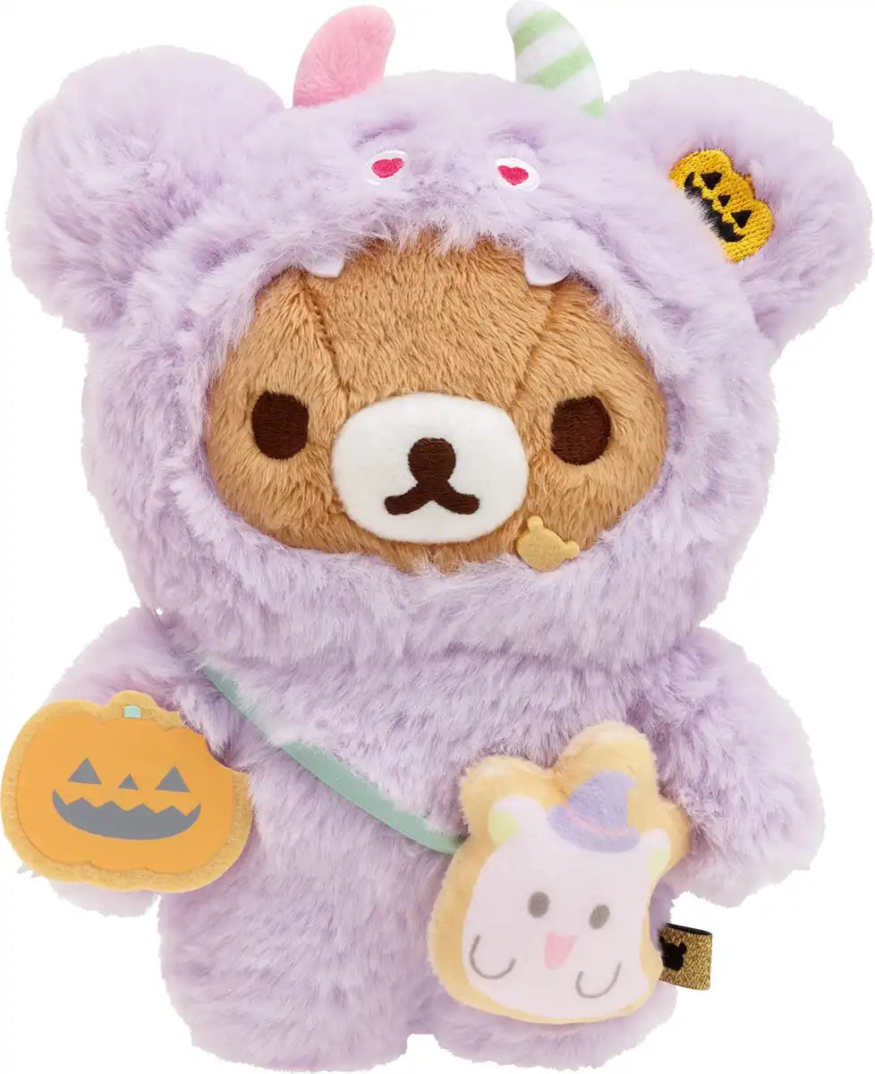 San-X Rilakkuma Hungry Monster Halloween Plush Model Mf62401- Japan Figure Store - #1 Bring To You The Best Japanese Goods