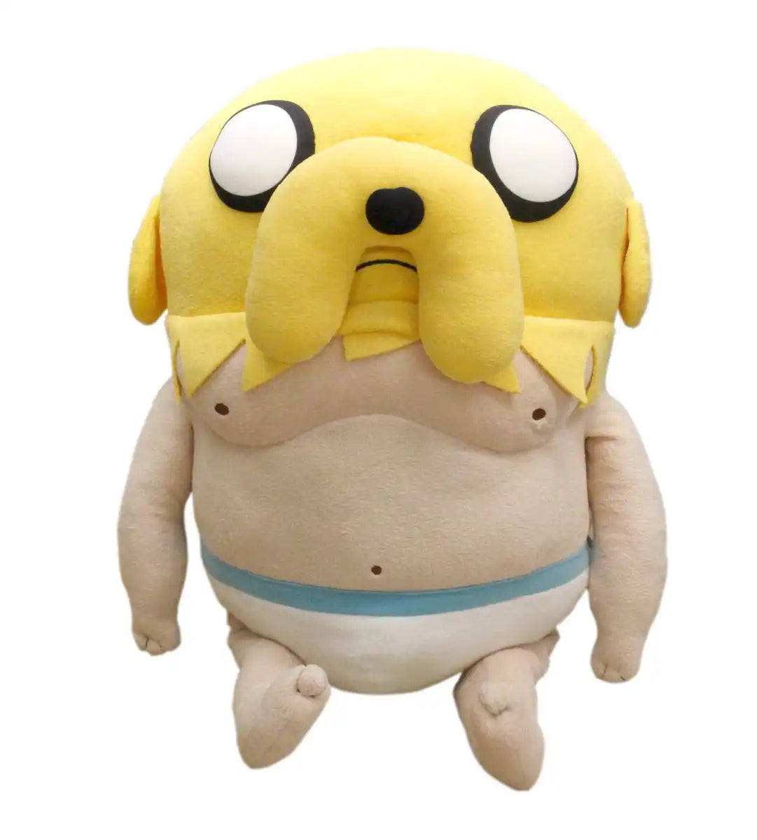 Shinada Global Adventure Time Jake Plush Toy 35x36x69cm Soft