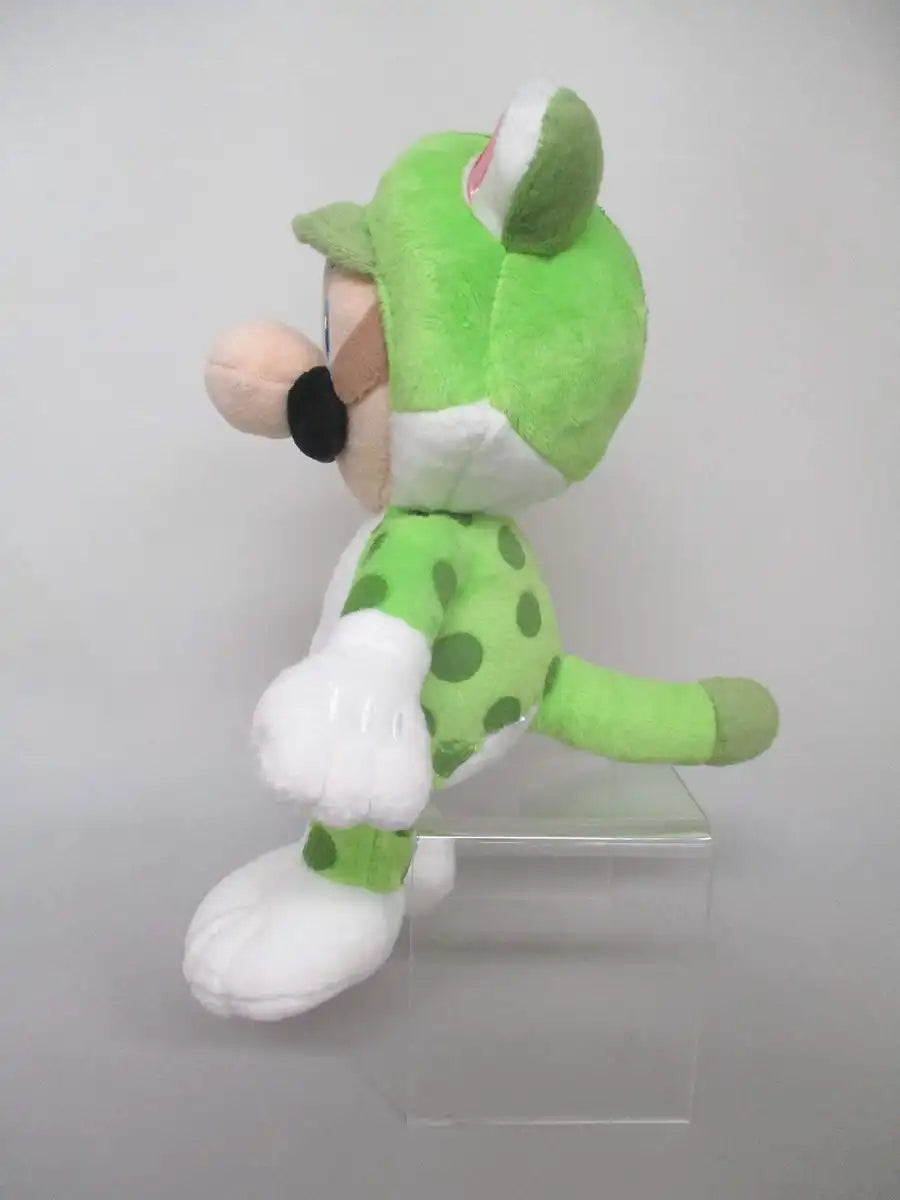 Sanei Boeki Super Mario 3D World Neko Luigi Plush Toy 18cm Sitting Height- Japan Figure Store - #1 Bring To You The Best Japanese Goods