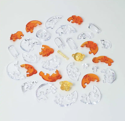 Beverly 38 Pieces Crystal Puzzle Miffy Yellow Bear 3D Puzzle Models Block Toys- Japan Figure Store - #1 Bring To You The Best Japanese Goods